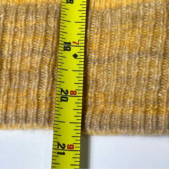 J.Crew Italian Space-Dyed 1/2 Zip Wool Cashmere Knit Sweater Womens Size Sml/Med - Picture 6 of 16